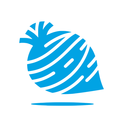Logo with Yarn Design #00a3e4