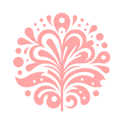 Bouquet Floral Logo #ffa6a6