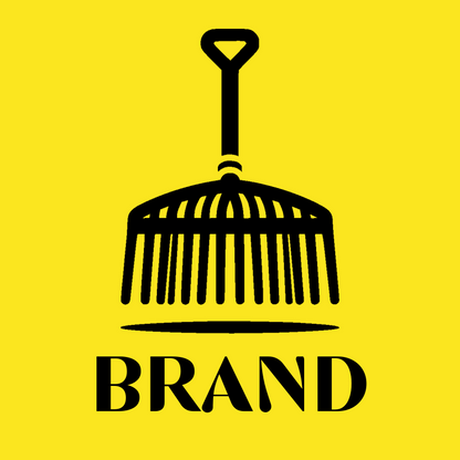 Leaf Rake Tool Logo preview