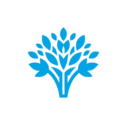 Elegant Tree Logo #00a3e4