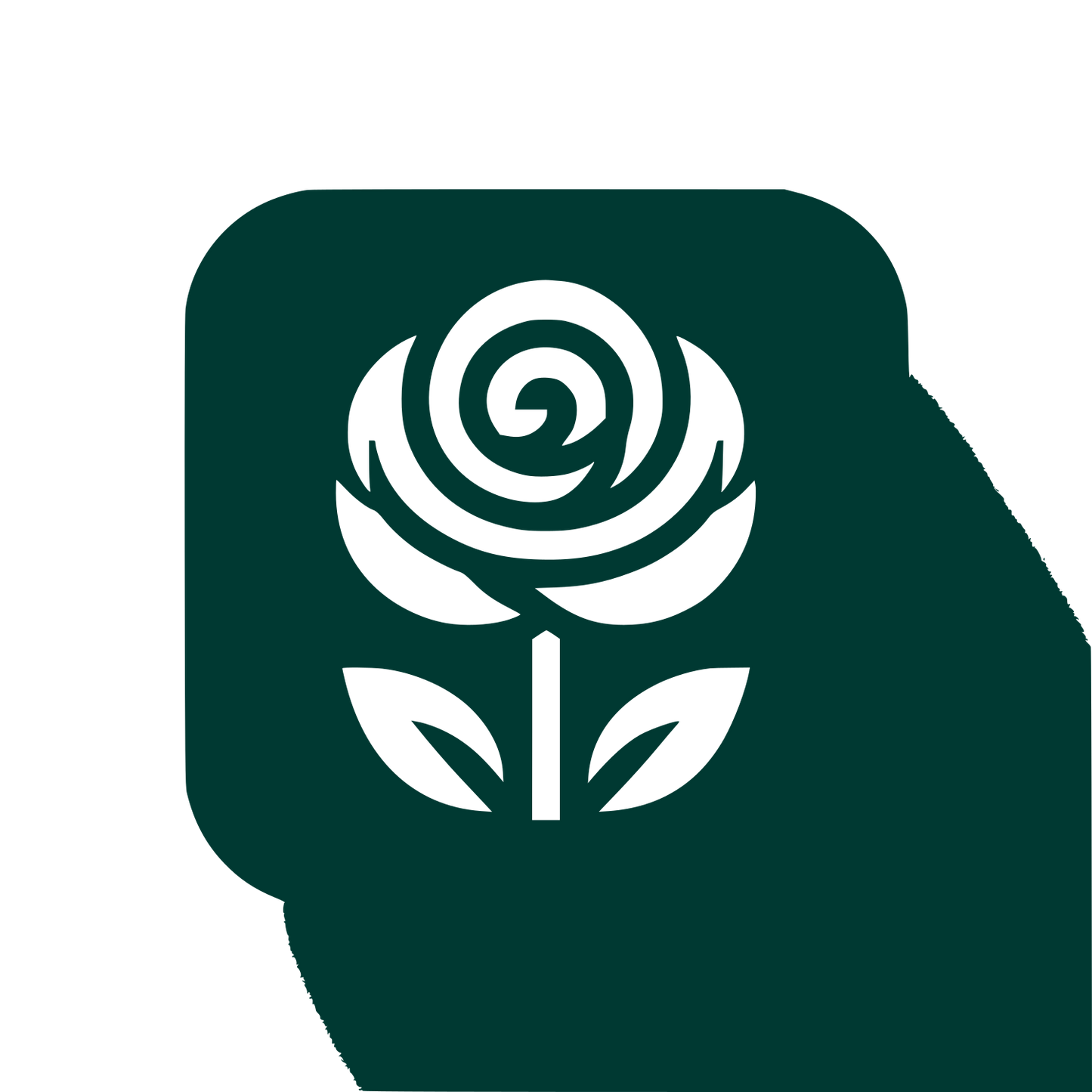 Rose Logo Design #003932