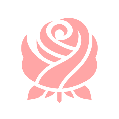 Rose Logo Design #ffa6a6