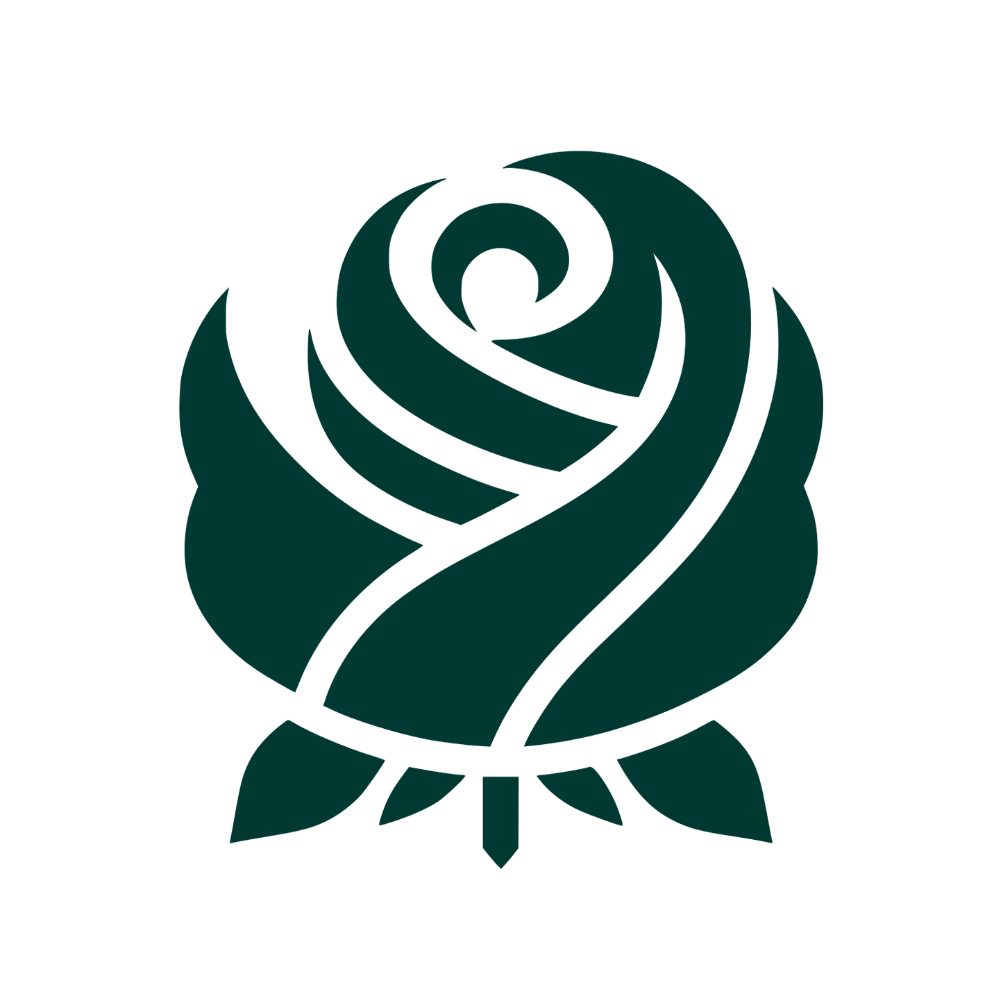 Rose Logo Design #003932