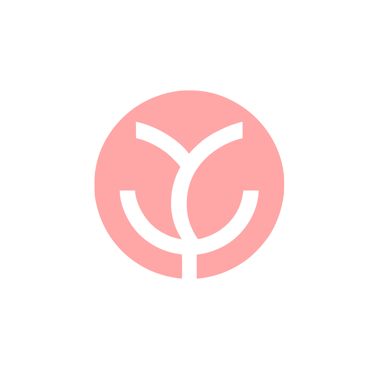 Tulip Bold Round Logo #ffa6a6