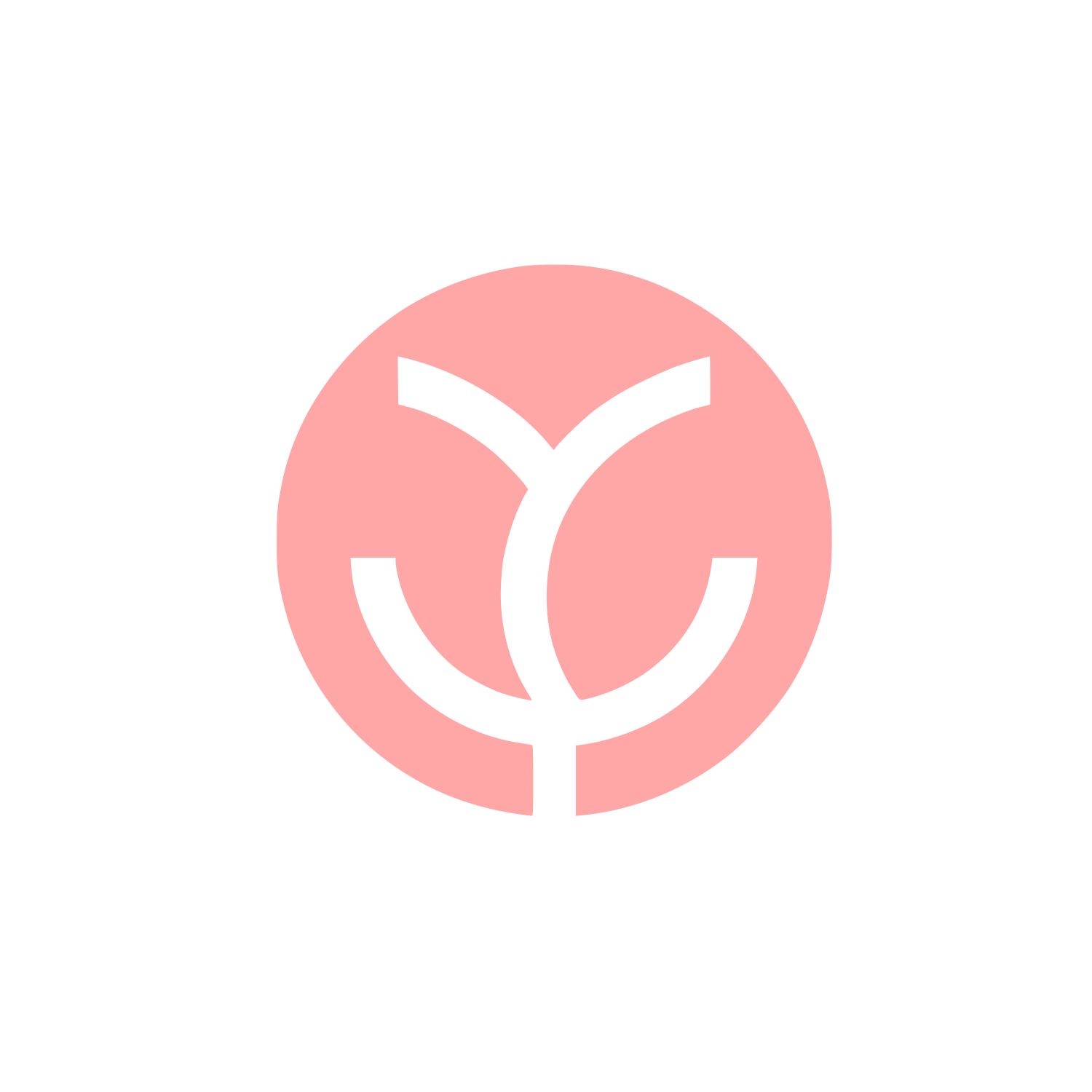 Tulip Bold Round Logo #ffa6a6