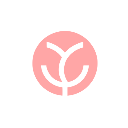 Tulip Bold Round Logo #ffa6a6