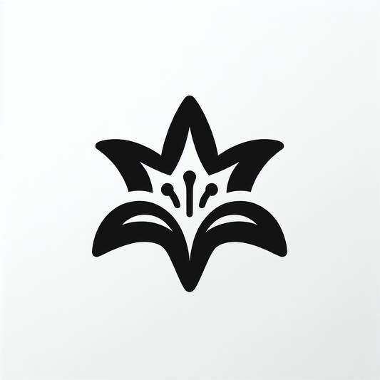 Lily Flower Logo