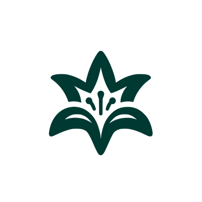 Lily Flower Logo #003932