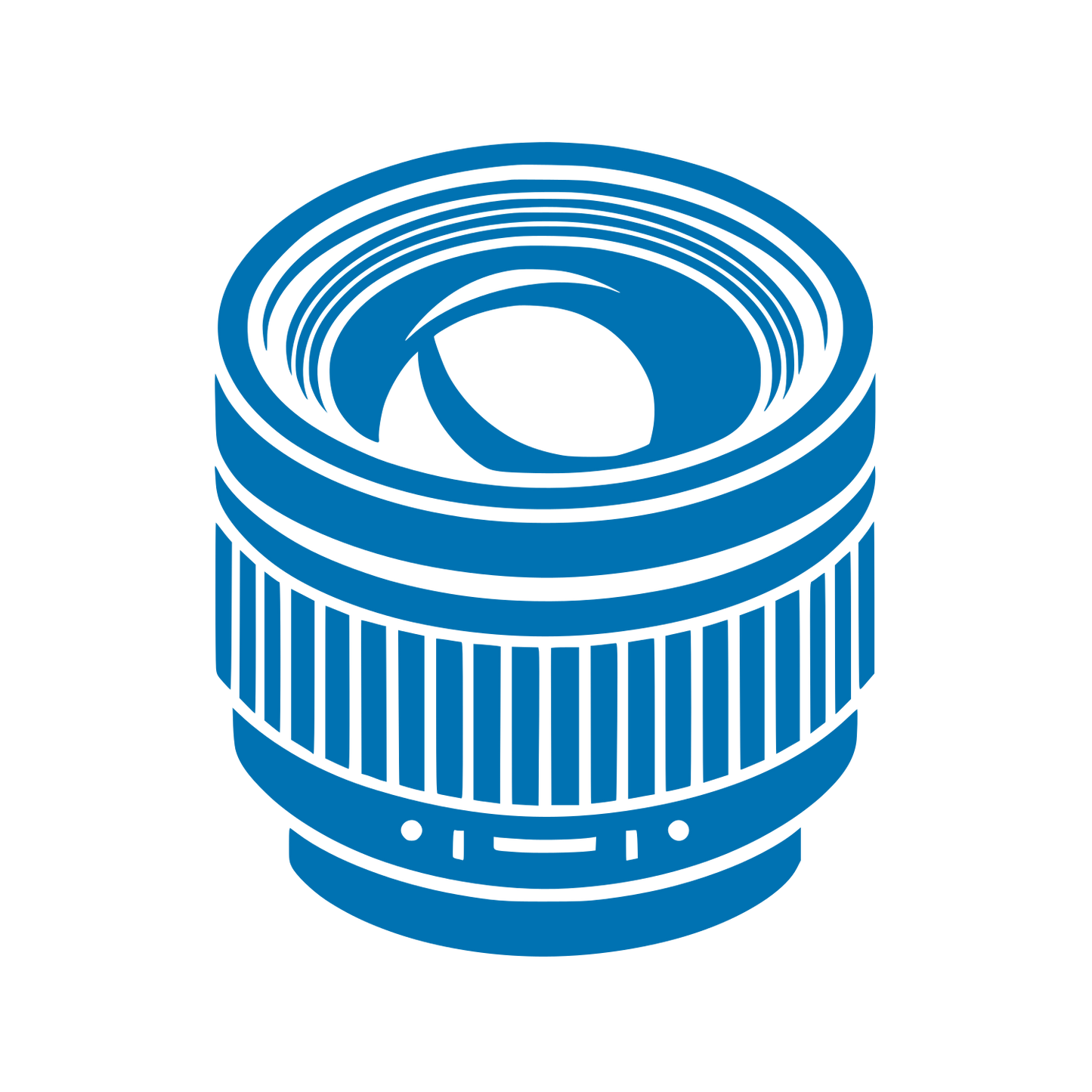 Camera Lens Rings Logo #0072B2