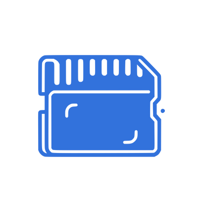 Data Chip Logo #3272DC