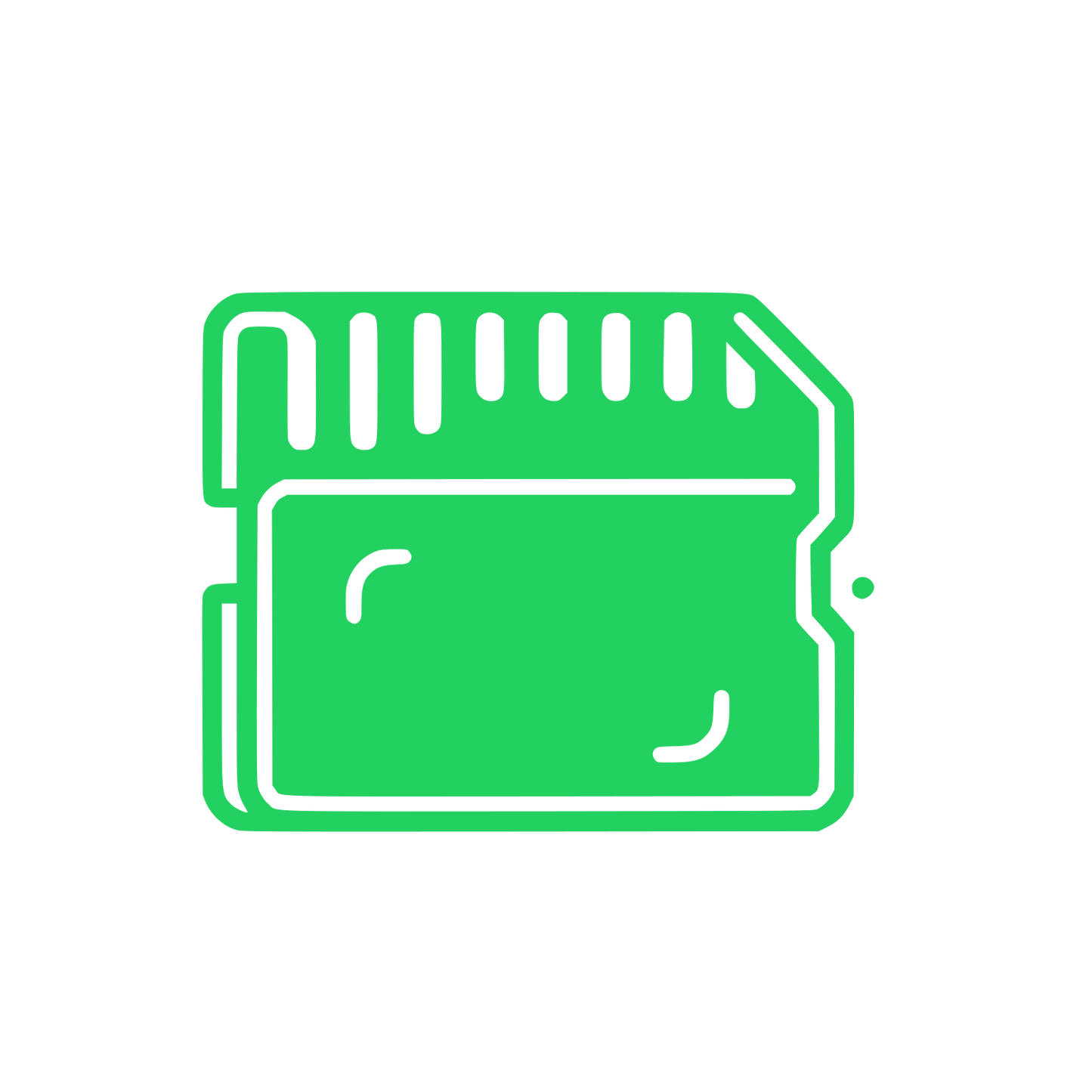 Data Chip Logo #23D160