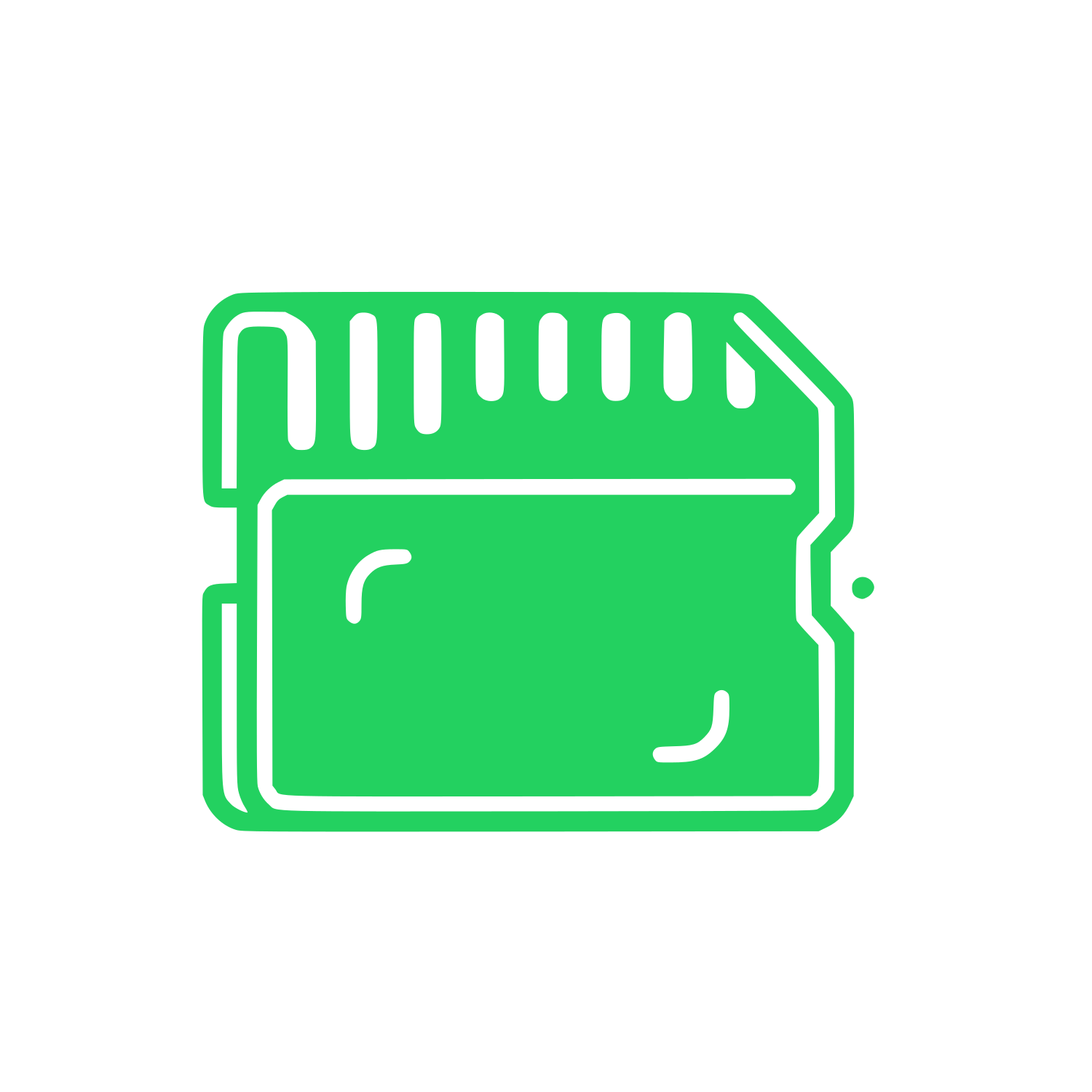 Data Chip Logo #23D160