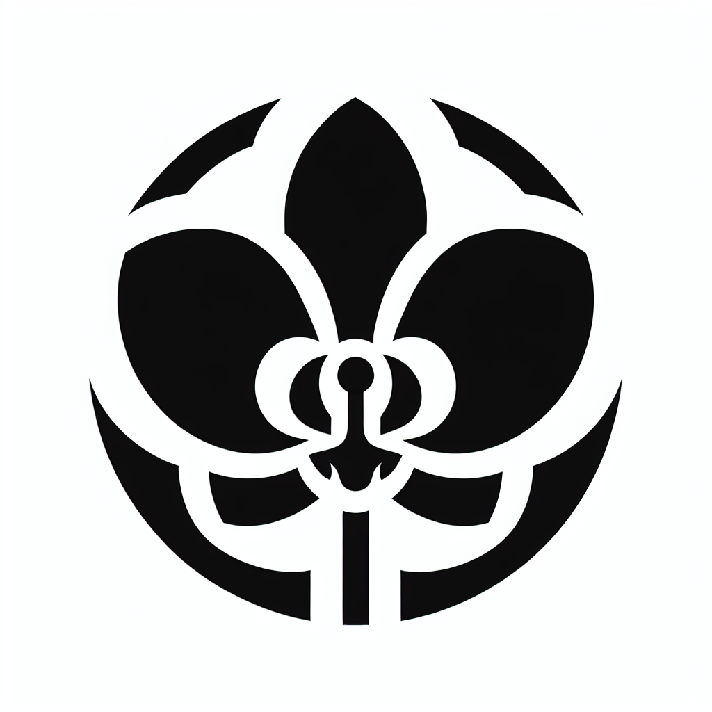 Logo of Orchid Flower