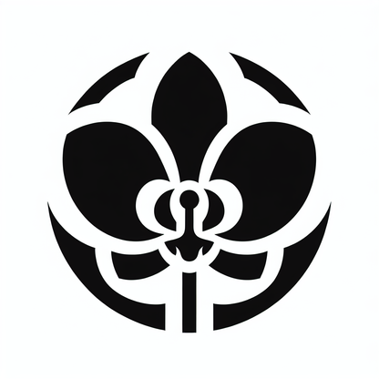 Logo of Orchid Flower