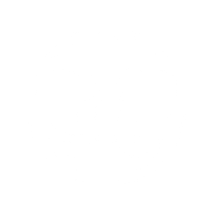 Logo of Orchid Flower #ffffff