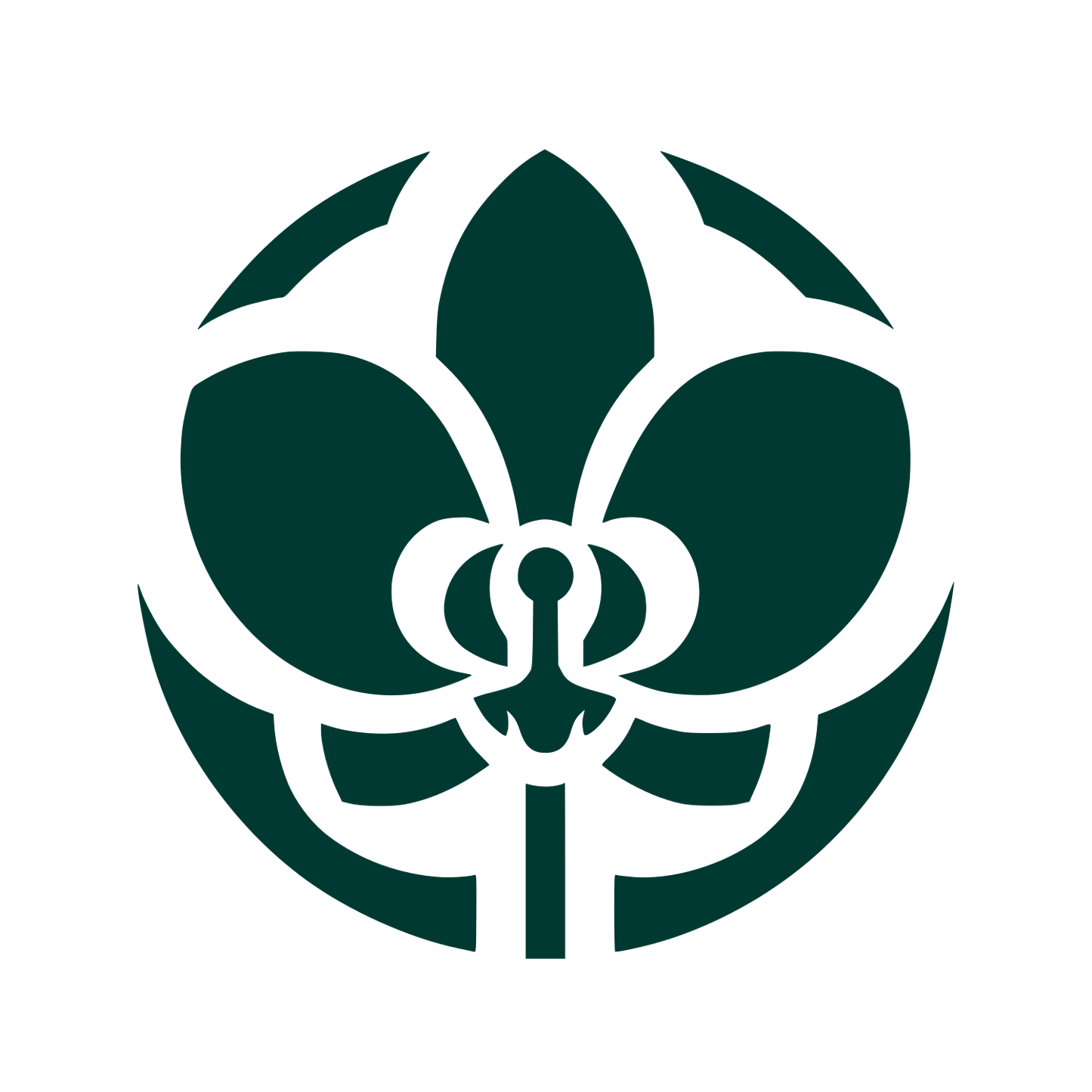 Logo of Orchid Flower #003932