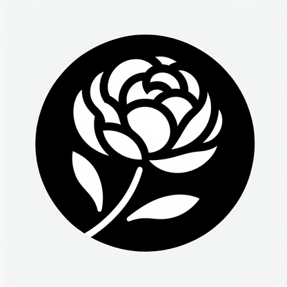 Rose Flower Logo