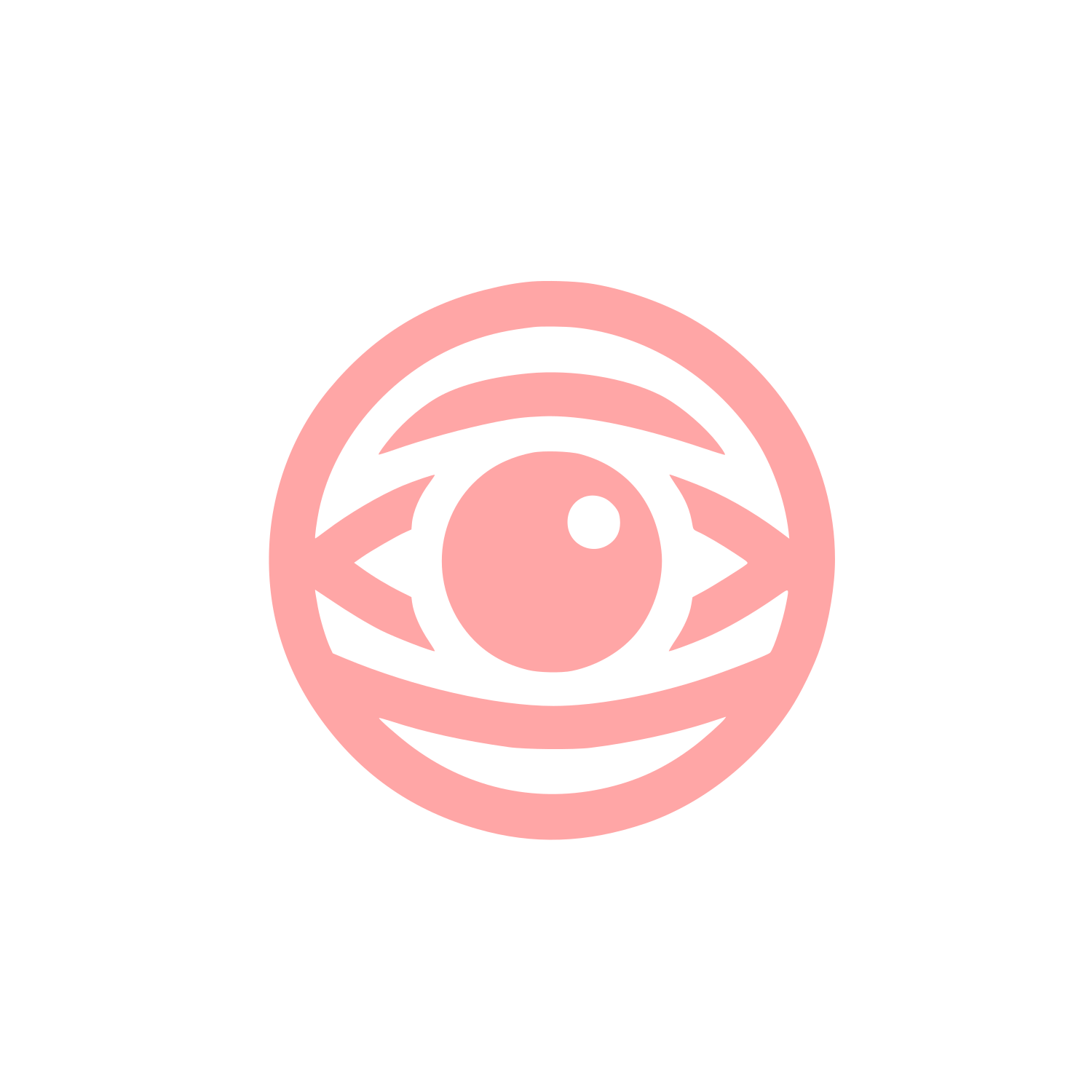 Eye Logo #ffa6a6