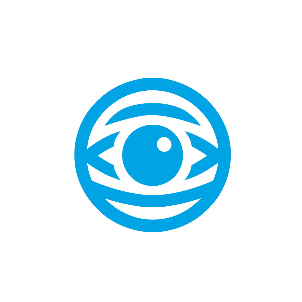 Eye Logo #00a3e4