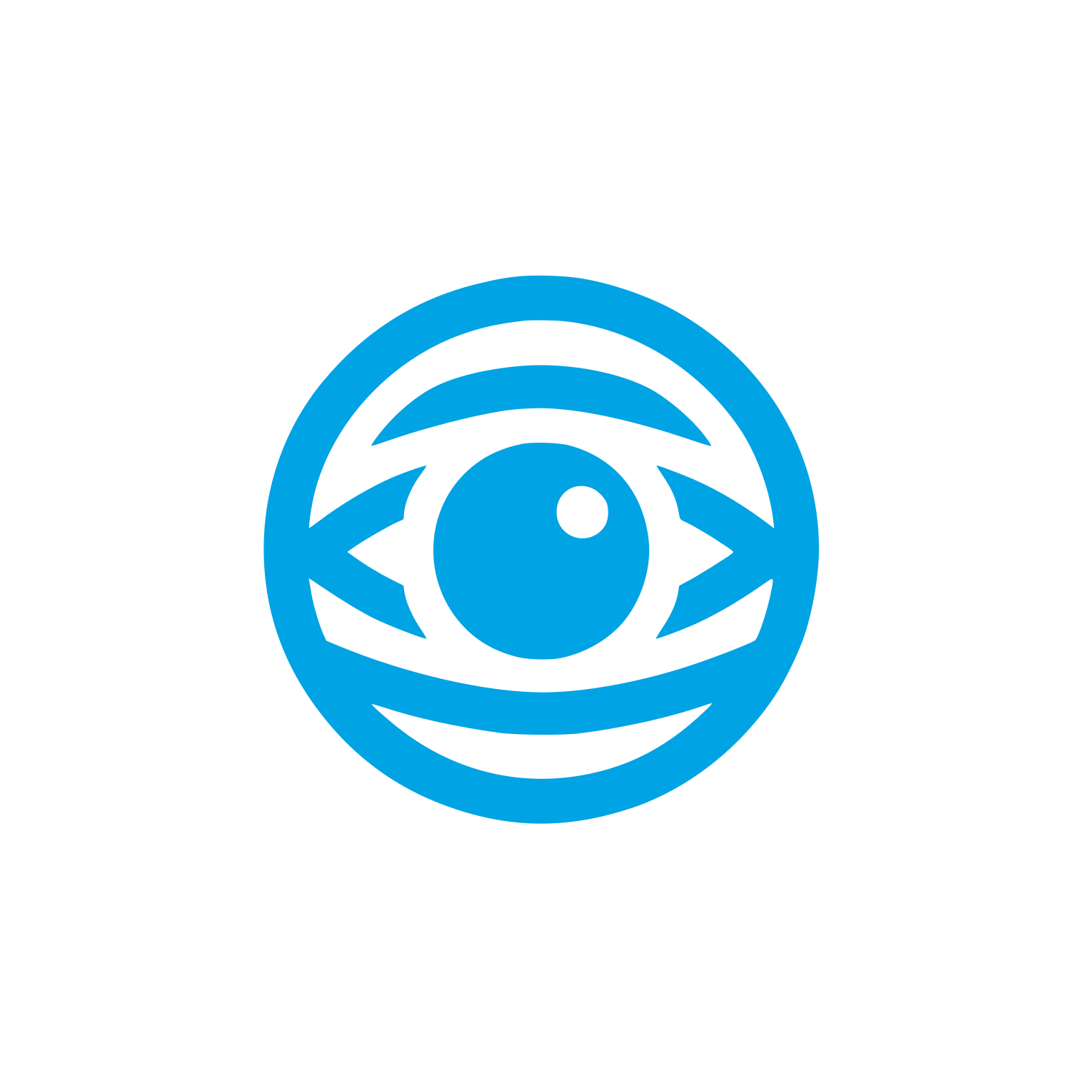 Eye Logo #00a3e4