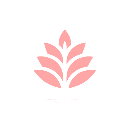 Lavender Leaf Logo #ffa6a6