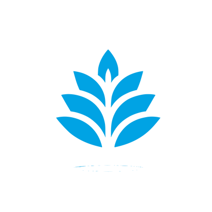 Lavender Leaf Logo #00a3e4