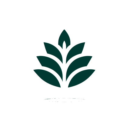 Lavender Leaf Logo #003932