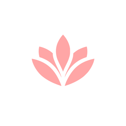 Magnolia Leaf Logo #ffa6a6