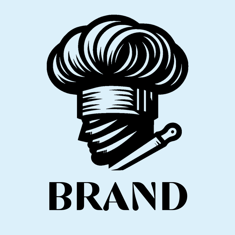 Chef Hat and Knife Logo preview