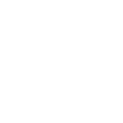 Black Flower Logo #ffffff