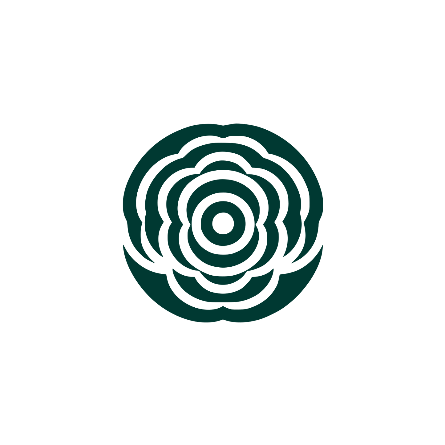 Logo with Floral Design #003932