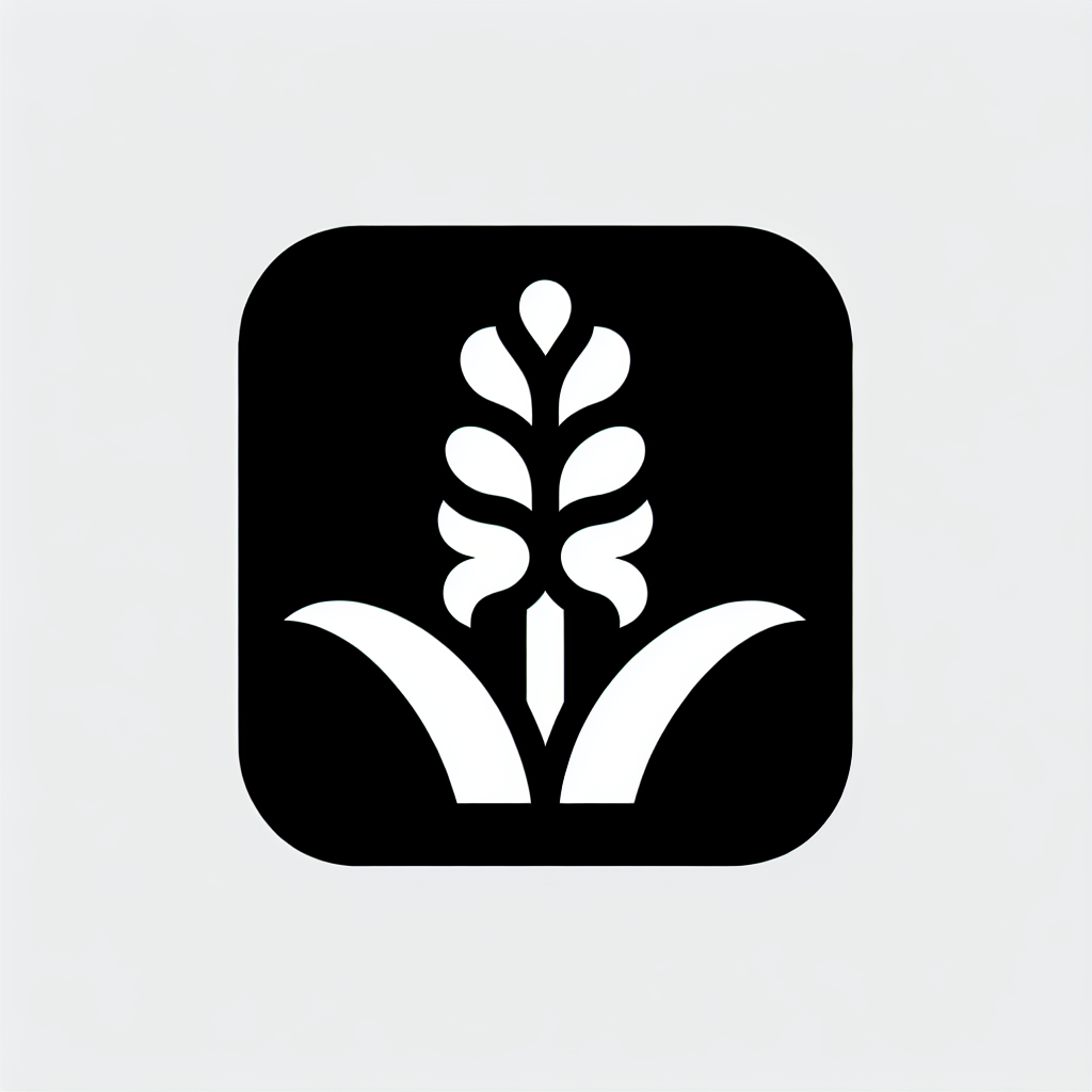 Hyacinth Flower Logo