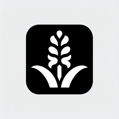 Hyacinth Flower Logo
