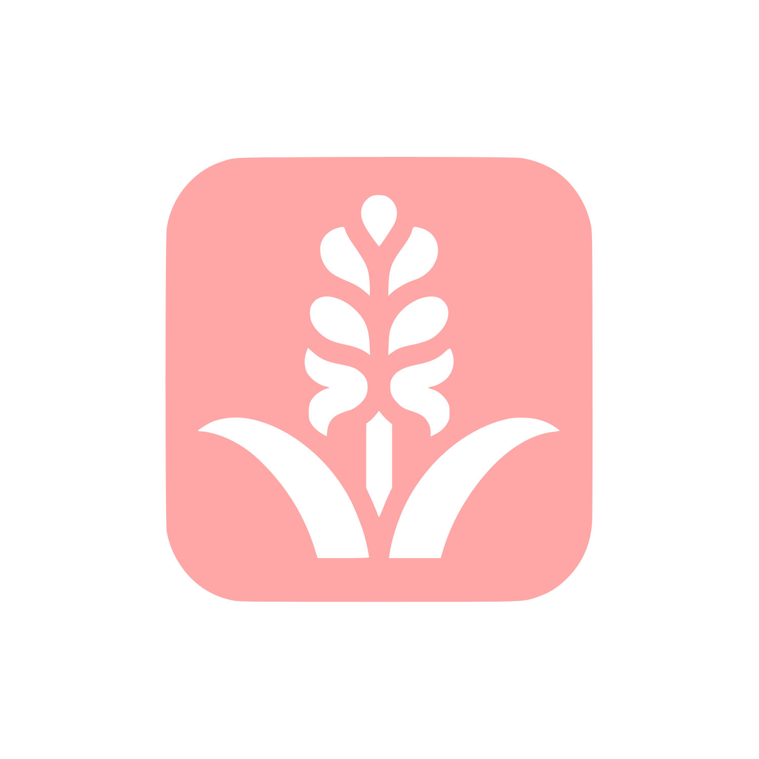 Hyacinth Flower Logo #ffa6a6