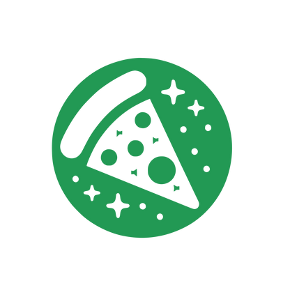 Starry Night Pizza Logo #229954