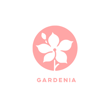 Gardenia Flower Logo #ffa6a6