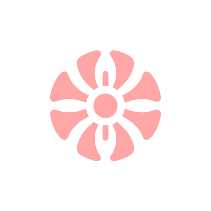 Fan Logo Design #ffa6a6