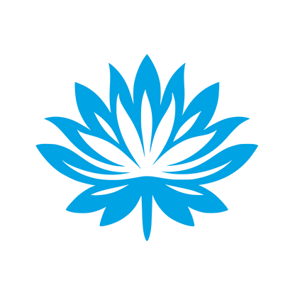 Lotus Logo Design #00a3e4