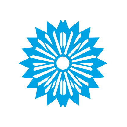 Starburst Logo Design #00a3e4
