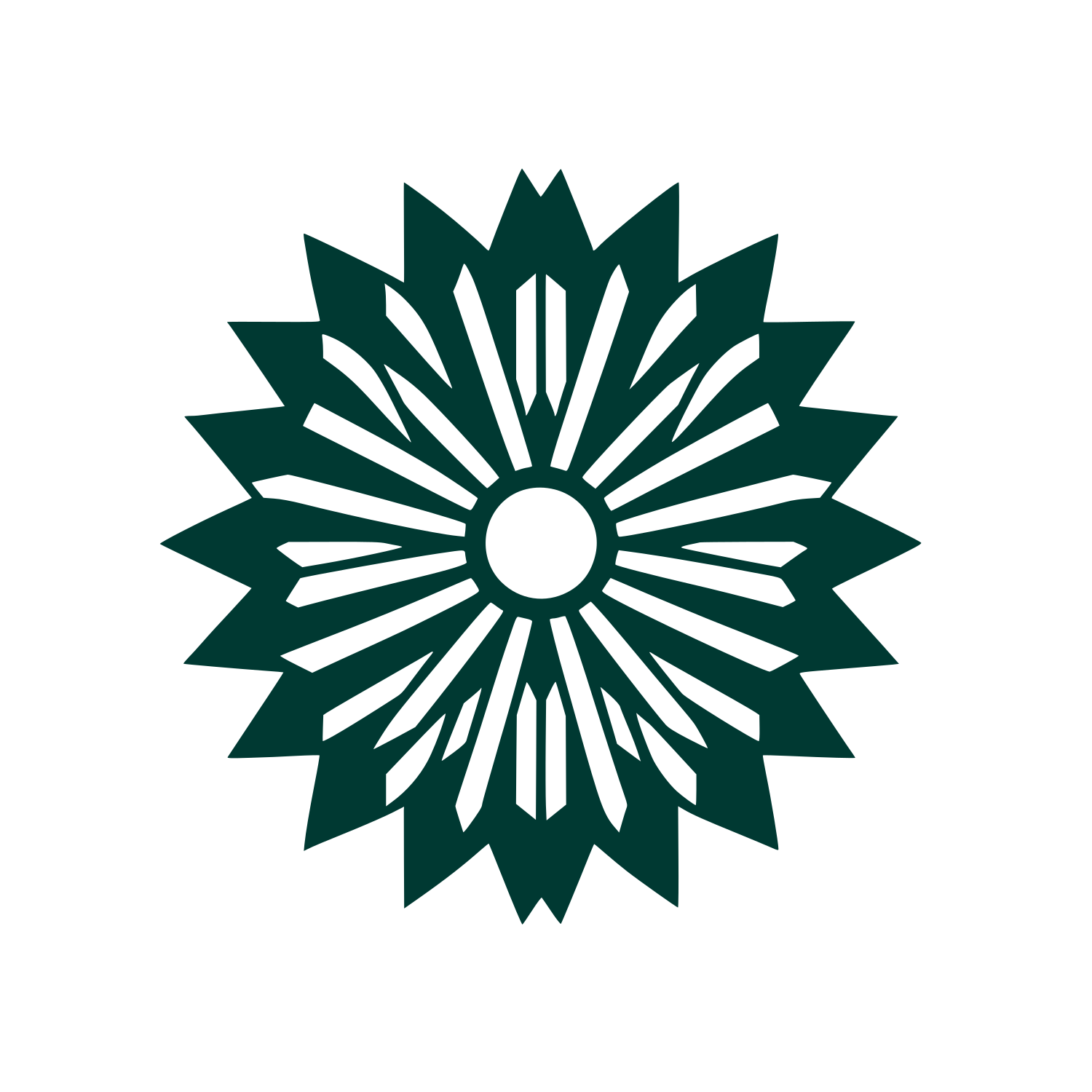 Starburst Logo Design #003932