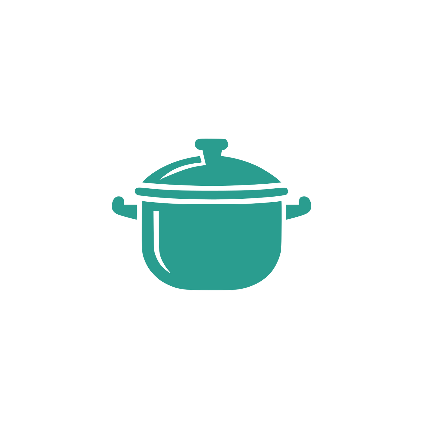 Cooking Pot Logo #2A9D8F