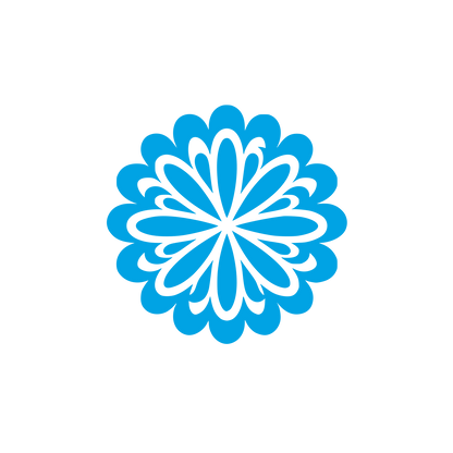 Chrysanthemum Flower Logo #00a3e4