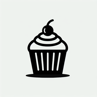 Cupcake Cherry Logo