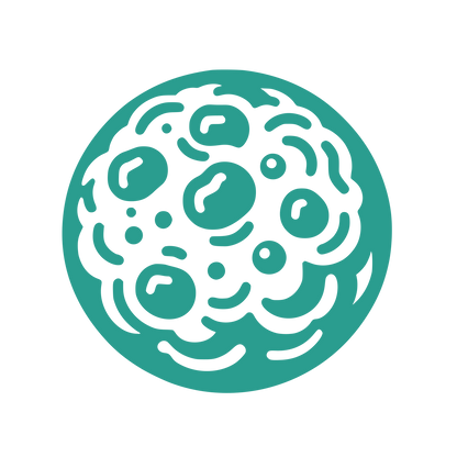 Cell Pattern Circle Logo #2A9D8F