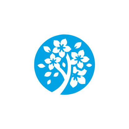 Floral Tree Logo #00a3e4