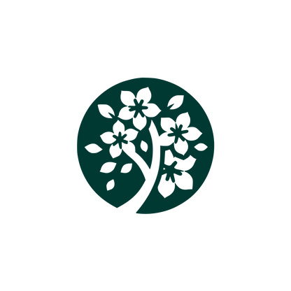 Floral Tree Logo #003932