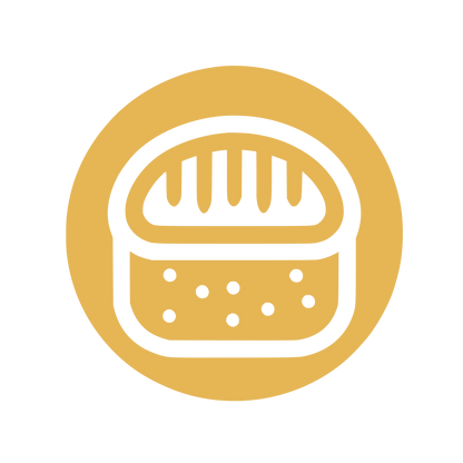 Wheat Sheaf Bakery Logo #E6B655