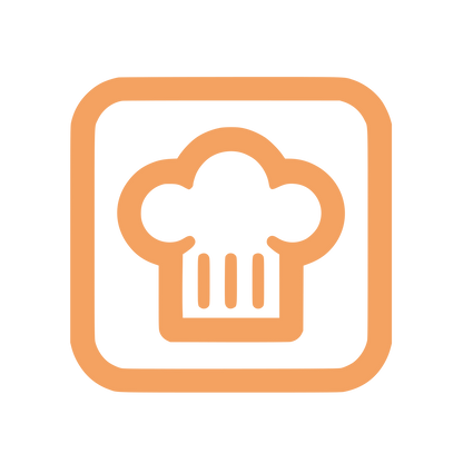 Chef Hat Logo \#F4A261