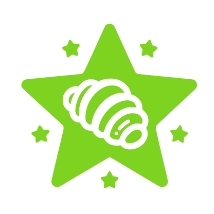 Star Croissant Logo #7ED321