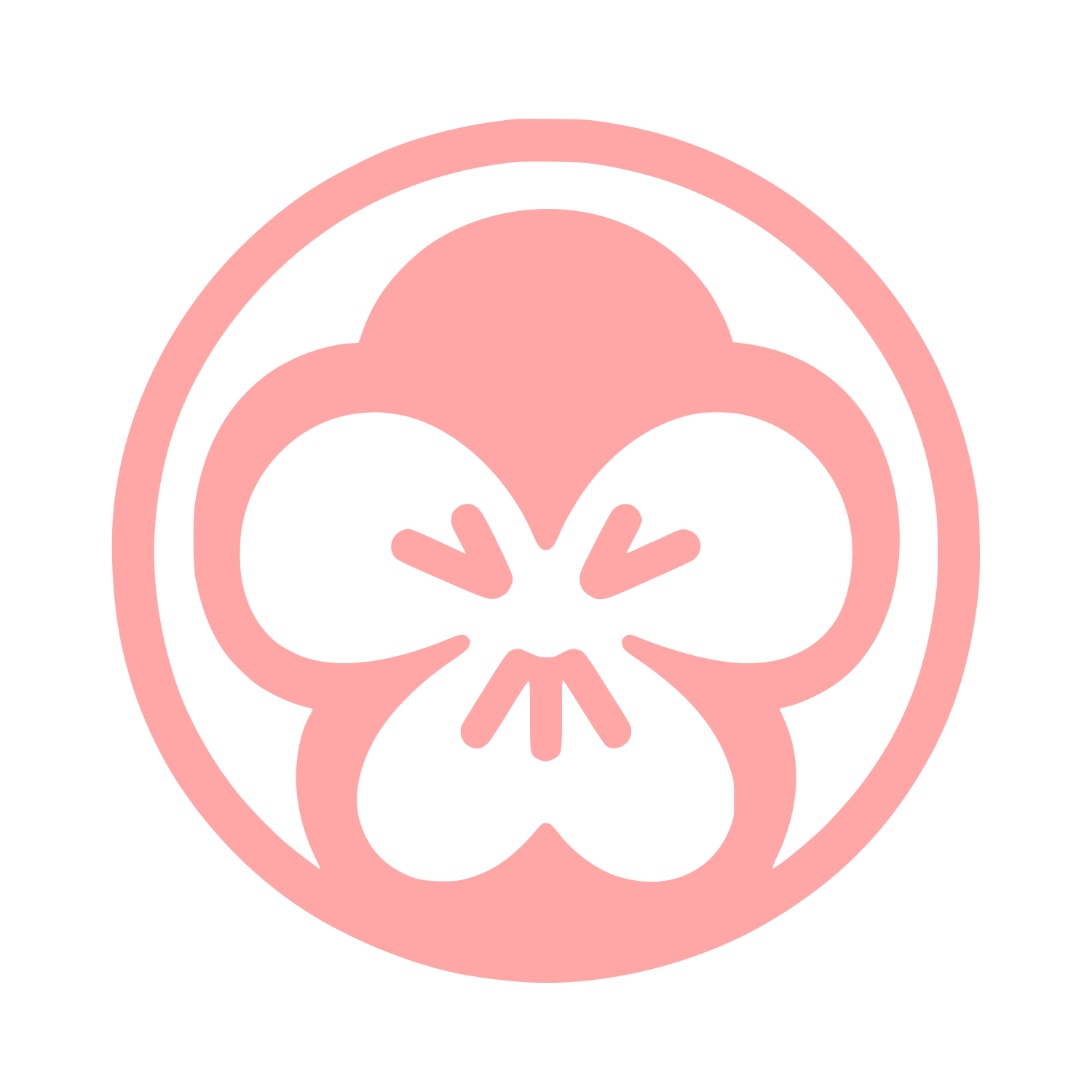Logo of Flower Design #ffa6a6